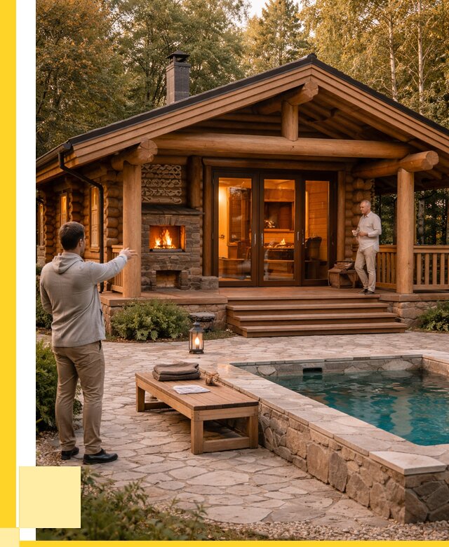 Проекты бань и хамам в Тынде от 25693 р. | ЭриданТнд