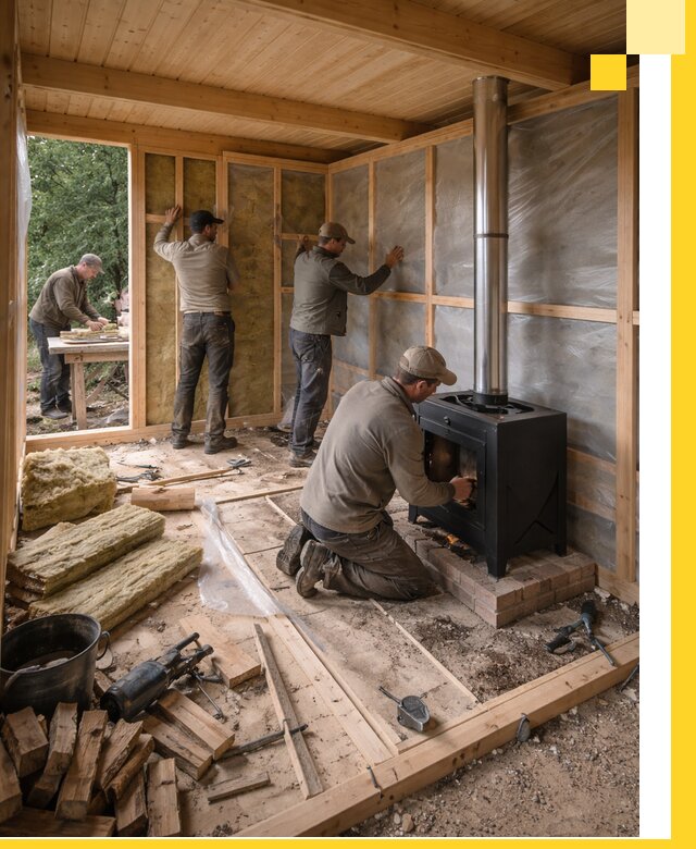 Профессиональный монтаж бань под ключ в Тынде для дома