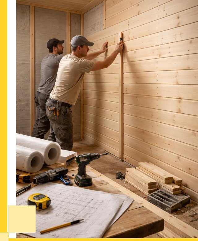 Обшивка бани вагонкой в Тынде от 1233 р., ЭриданТнд