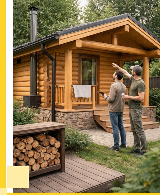 Бани для дачи под ключ в Тынде от 256925 р. | ЭриданТнд