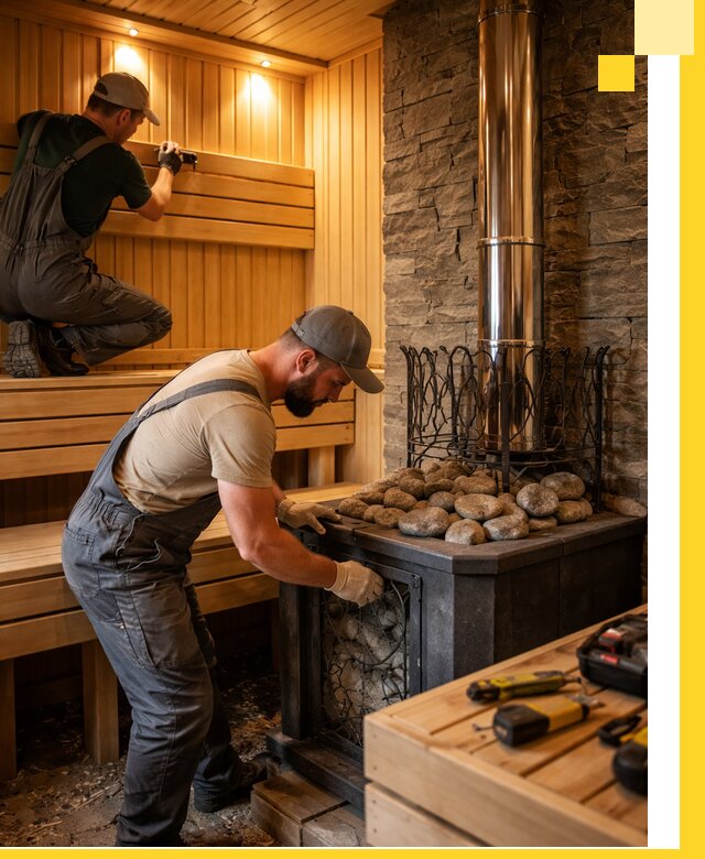 Комплексный дизайн бань, саун и зон отдыха в Тынде