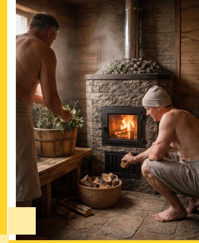 Банные печи под ключ в Тынде от 46247 р. | ЭриданТнд кирпичная