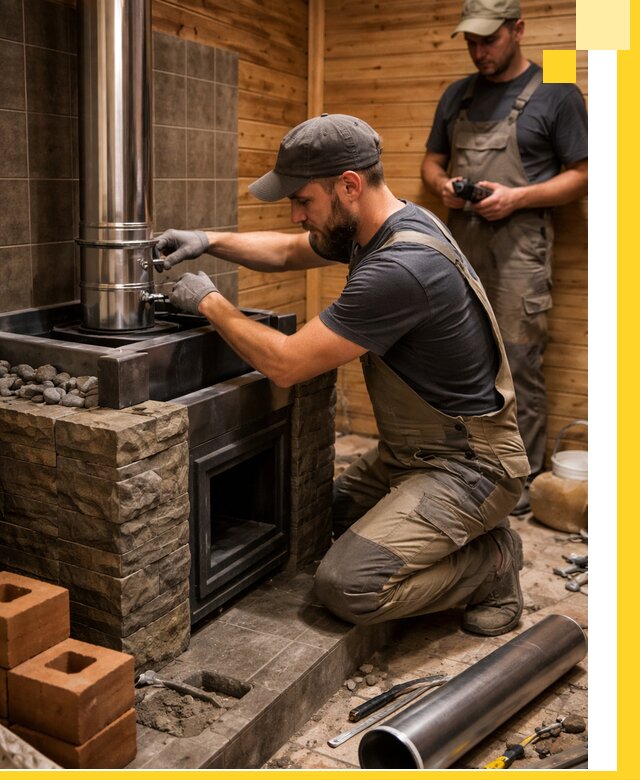 Изготовление и установка банных печей под ключ в Тынде