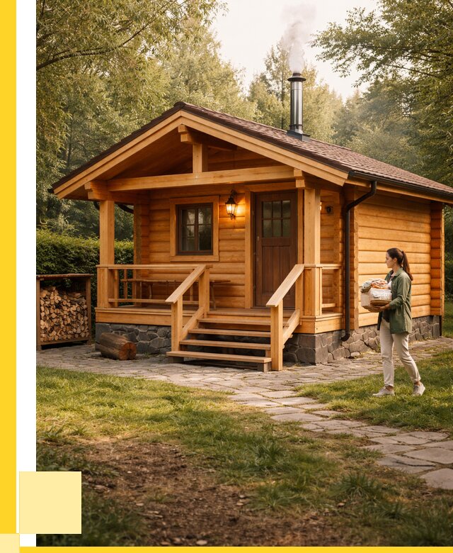 Купить баню под ключ в Тынде от 668005 р. | ЭриданТнд