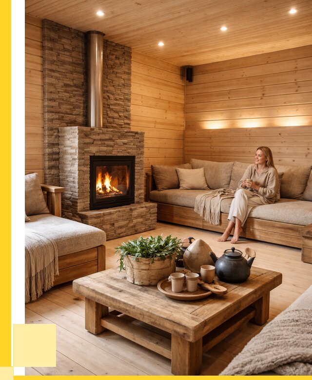 Проект бани с комнатой отдыха в Тынде от 35970 р. | ЭриданТнд