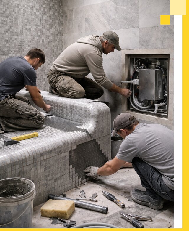 Проекты хамамов под ключ в Тынде и дизайн и строительство