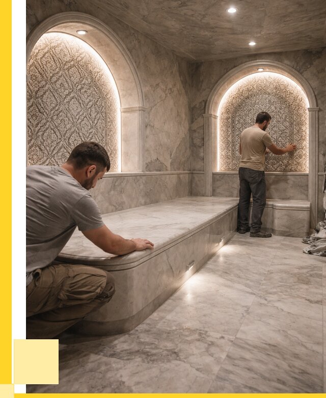 Турецкие бани под ключ в Тынде от 256925 р. | ЭриданТнд