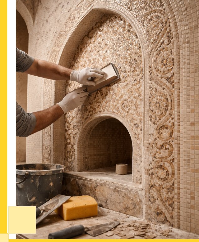 Мозаика для хамама в Тынде под ключ от 5139 р. | ЭриданТнд